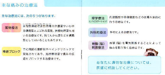 痛みの基礎知識｜さまざまな痛みの情報サイ 