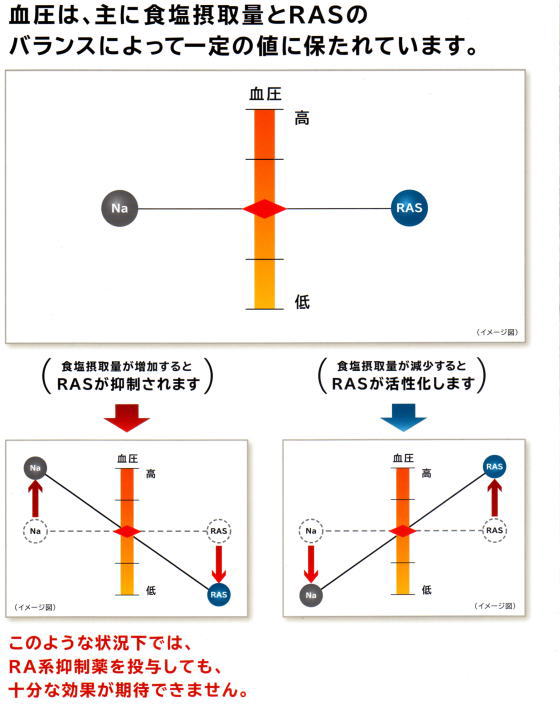 1日の食塩摂取量（24時間尿中na排泄量）の 